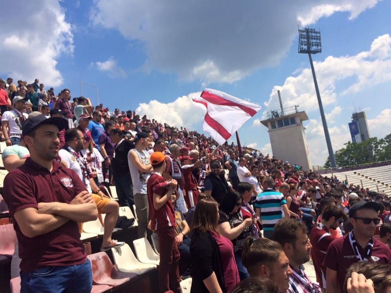 FIESTA VISINIE | Rapid promoveaza matematic in Liga I dupa 3-1 cu Clinceni! Fanii giulesteni au facut o atmosfera senzationala: VIDEO_1