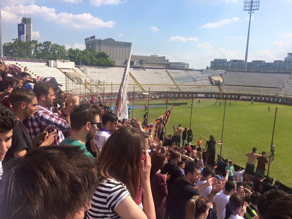 FIESTA VISINIE | Rapid promoveaza matematic in Liga I dupa 3-1 cu Clinceni! Fanii giulesteni au facut o atmosfera senzationala: VIDEO_8