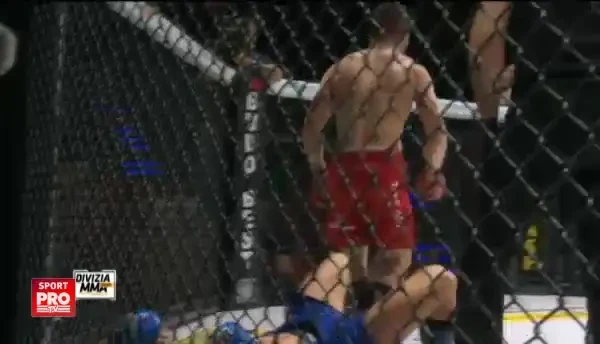 Momentul in care toata sala a amutit! Un luptator s-a urcat pe cusca dupa ce a castigat si a sarit pe spate! Ce s-a intamplat apoi