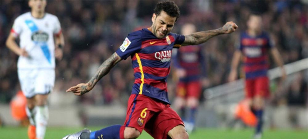 Dani Alves a plecat dupa 8 ani de la Barcelona! A semnat pe trei ani cu Juventus
