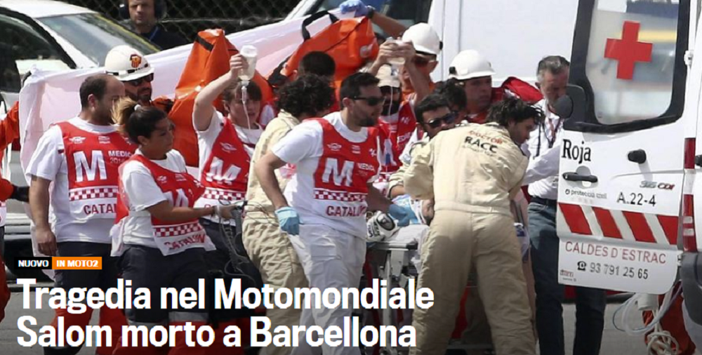 Tragedie pe circuit: Luis Salom a murit dupa ce a cazut de pe motocicleta. Ultimul mesaj pe care si l-a pus pe Twitter, chiar inainte de cursa