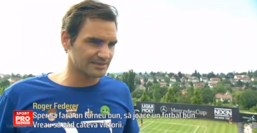 Federer, fanul de lux al Elvetiei la meciul cu Romania, transmis IN DIRECT de ProTV pe 15 iunie: Sper sa faca un turneu bun, vreau sa vad victorii