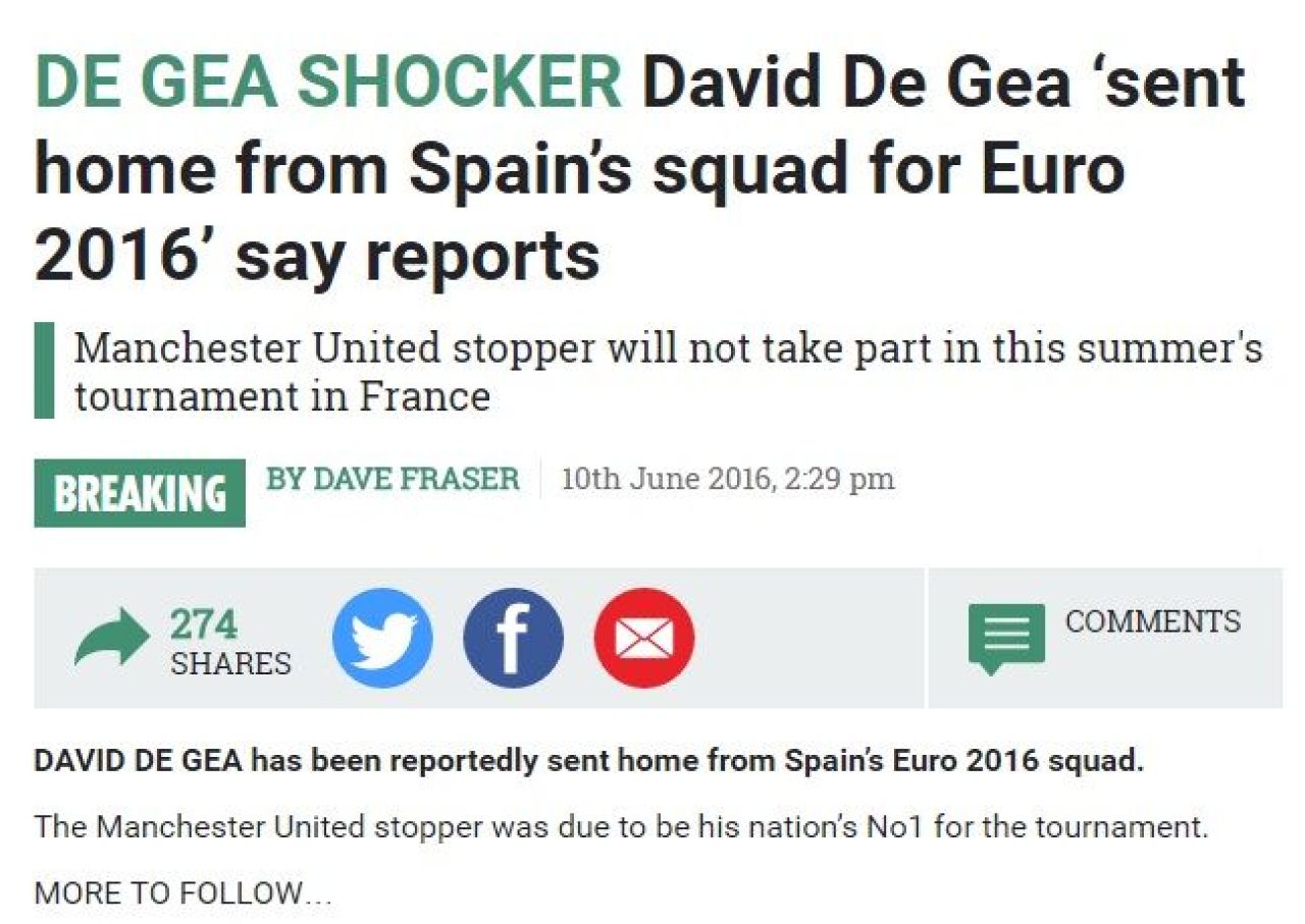 UPDATE | De Gea, anchetat intr-un dosar de agresiune sexuala! The Sun a anuntat ca a fost EXCLUS DIN LOT, apoi a revenit. De Gea raspunde: