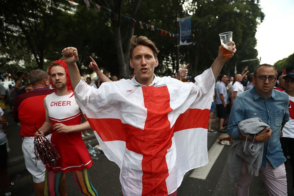 Cum s-a auzit God Save the Queen in primul meci al Angliei la UEFA Euro 2016