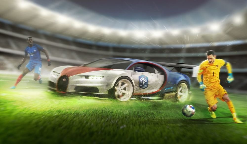 FOTO Romanii cu Dacia, francezii cu Bugatti! Cum arata intrecerea masinilor de la EURO