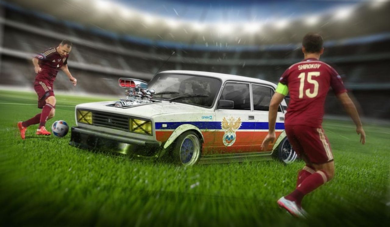 FOTO Romanii cu Dacia, francezii cu Bugatti! Cum arata intrecerea masinilor de la EURO_9