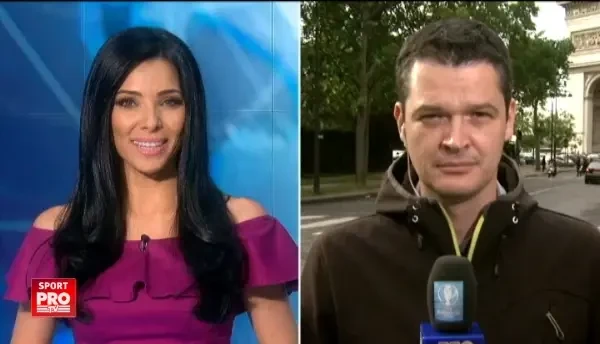 FAZA ZILEI: Lucian Lipovan, "atacat" de un suporter in timpul live-ului la ProTV! Era sa il calce masina cand s-a intors :) VIDEO