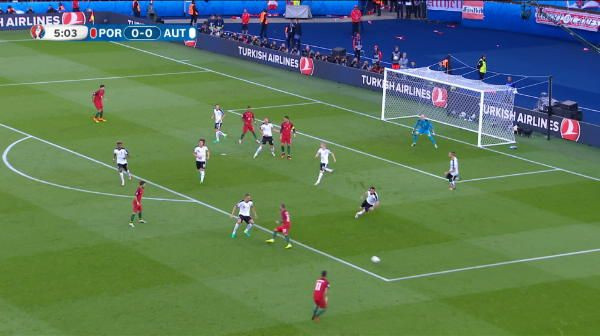 Portugalia - Austria. Ocazie Nani. VIDEO