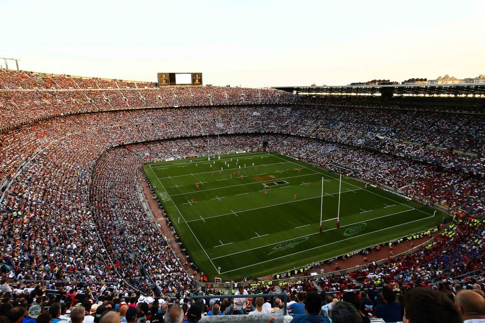 Asa ceva nu s-a mai intamplat niciodata! 99.124 de suporteri aseara pe Camp Nou, cea mai mare asistenta la un meci de rugby