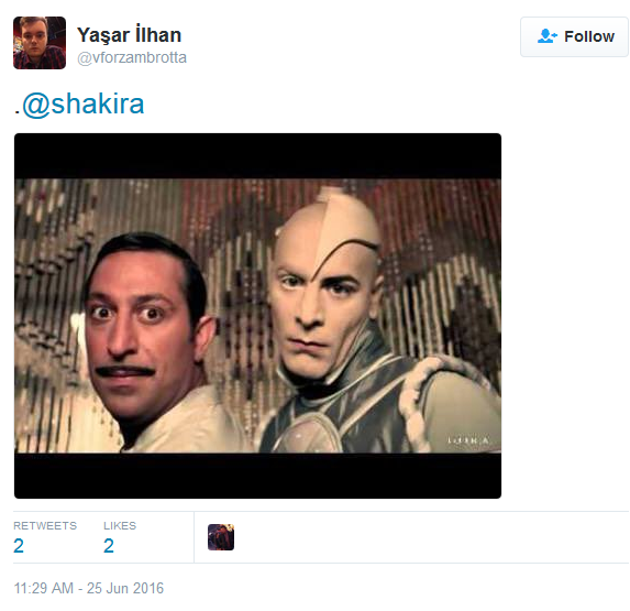 Shakira a starnit un val de ironii pe Twitter pentru o gluma... asa si-asa, dupa golul marcat de Shaqiri :) VIDEO_3