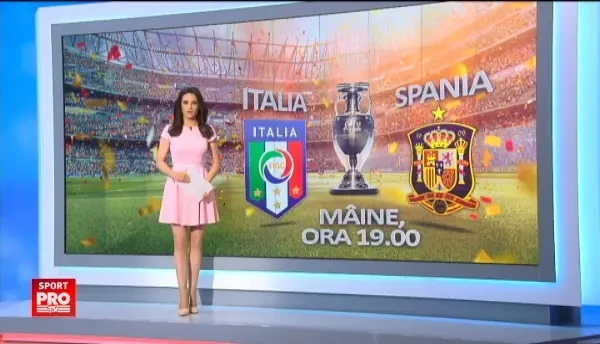 Ii inghitim ca pe pizza Cum pregatesc italienii din Bucuresti FINALA DIN OPTIMI de la Euro cu Italia, luni, la 19:00, la ProTV