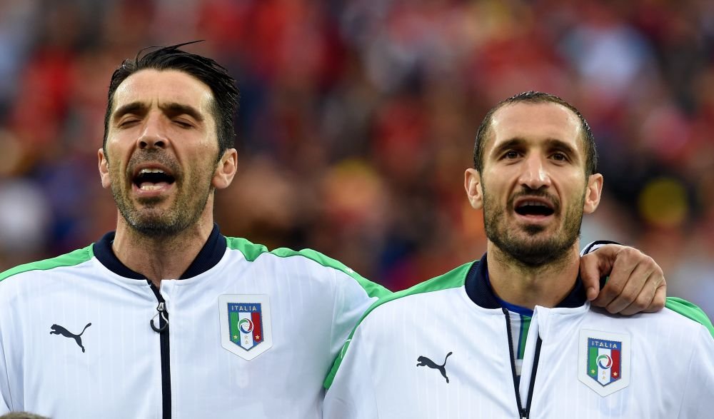 VIDEO SENZATIONAL! Italienii au cantat MINUNAT imnul national inaintea meciului cu Spania