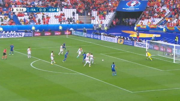 Eder rateaza prima ocazie a meciului de pe Stade de France!