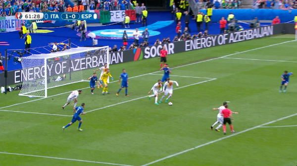 Italia, din nou aproape de gol!