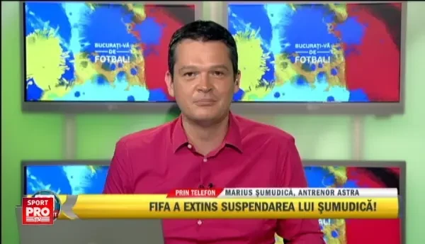 PRIMA reactie a lui Sumudica dupa suspendarea dictata de FIFA: "Nu inteleg de cand intra suspendarea in vigoare. Diseara la amical stau pe banca?"