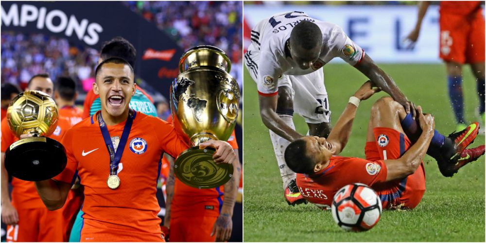 FOTO SOCANT | Pretul dur platit de Alexis Sanchez pentru trofeul Copei America. Cum arata piciorul jucatorului lui Arsenal, care s-a temut de o absenta indelungata_3