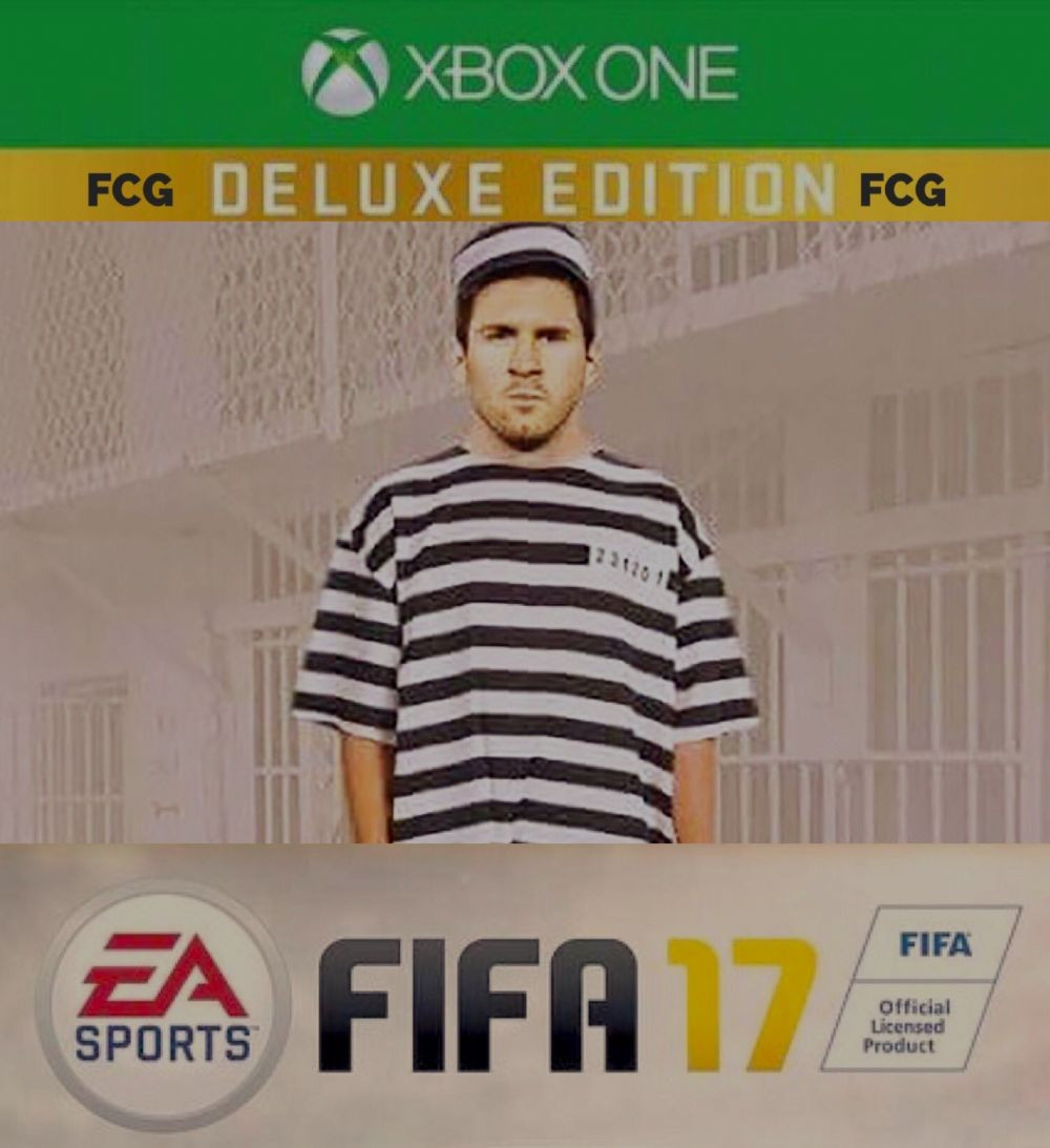 Noua coperta de la FIFA 17, cu Messi la brutarie :) Cele mai tari imagini de pe net dupa ce Messi a fost condamnat la 21 de luni de inchisoare GALERIE FOTO_2