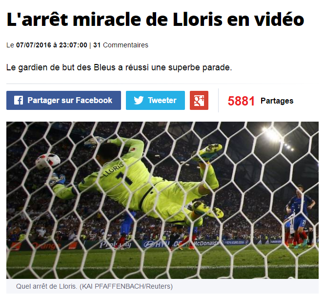 Meciul portarilor! Lloris e elogiat de presa franceza, in timp ce Neuer i-a dezamagit pe nemti: 