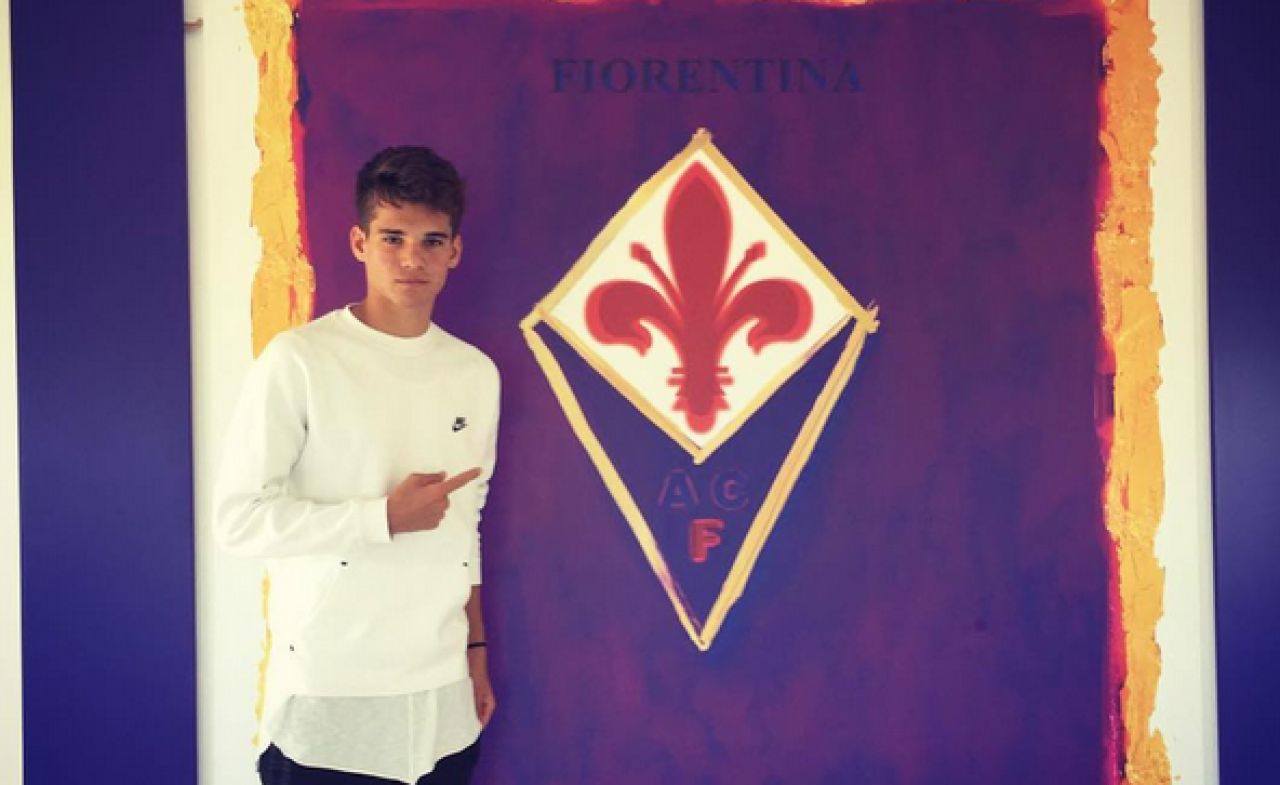 FOTO: Prima imagine cu Ianis Hagi la antrenamentul Fiorentinei! Cum a fost primit de jurnalistii italieni_1