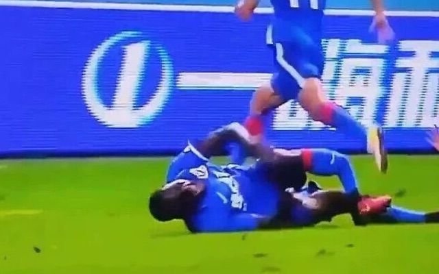 FOTO SOCANT. Cum arata radiografia piciorului lui Demba Ba, dupa accidentarea groaznica suferita in China. Cariera atacantului este in pericol_2