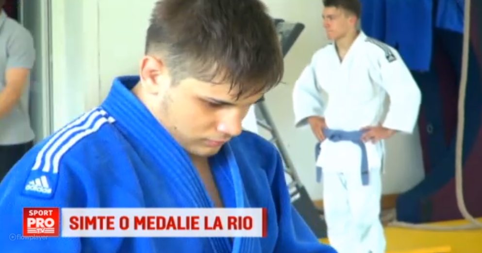 E nevazator, dar se pregateste cu lotul olimpic de judo si studiaza la doua facultati. Povestea fantastica a romanului care SIMTE o medalie la Rio