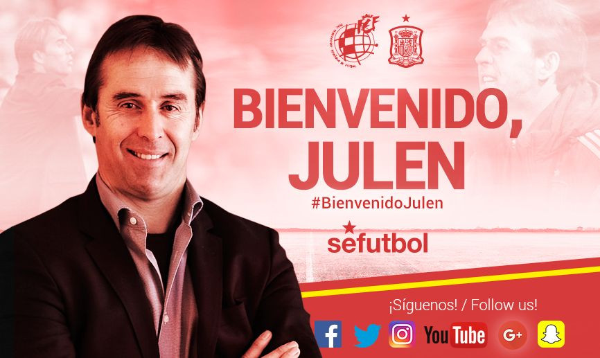 Spania si-a ales selectionerul. Lopetegui e noul antrenor al nationalei