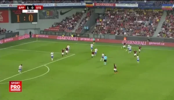 Konate suteaza in forta de la 20 de metri, pe langa poarta