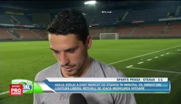 Nu ma gandesc la pretul meu, vreau sa dau totul pentru Steaua! Prima reactie a lui Stanciu dupa golul MINUNAT marcat la Praga