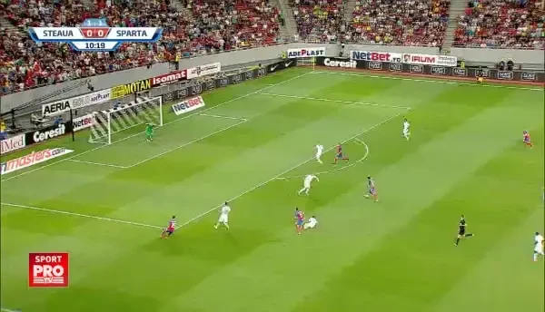 Stanciu are primul sut pe poarta pentru Steaua