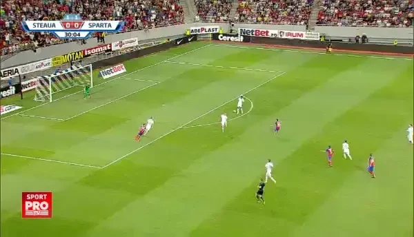 Gol senzational reusit de Stanciu! Steaua 1-0 Sparta