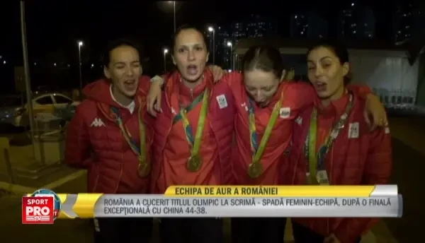 ROMANIA, VICTORIE! Interviu superb cu FETELE DE AUR ale Romaniei la Rio! Reactia lor dupa prima medalie obtinuta la JO2016