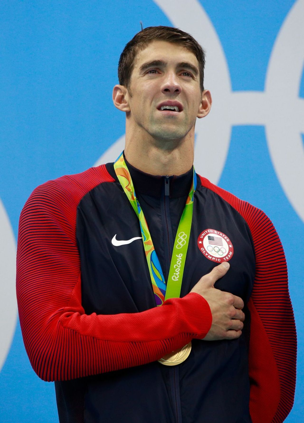 LACRIMILE LUI PHELPS! Momentul emotionant in care legenda din inot si-a luat adio cu un ultim aur cucerit in cariera. Vezi imagini_3