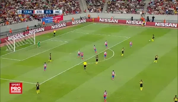 Kun Aguero inscrie iar, min 78