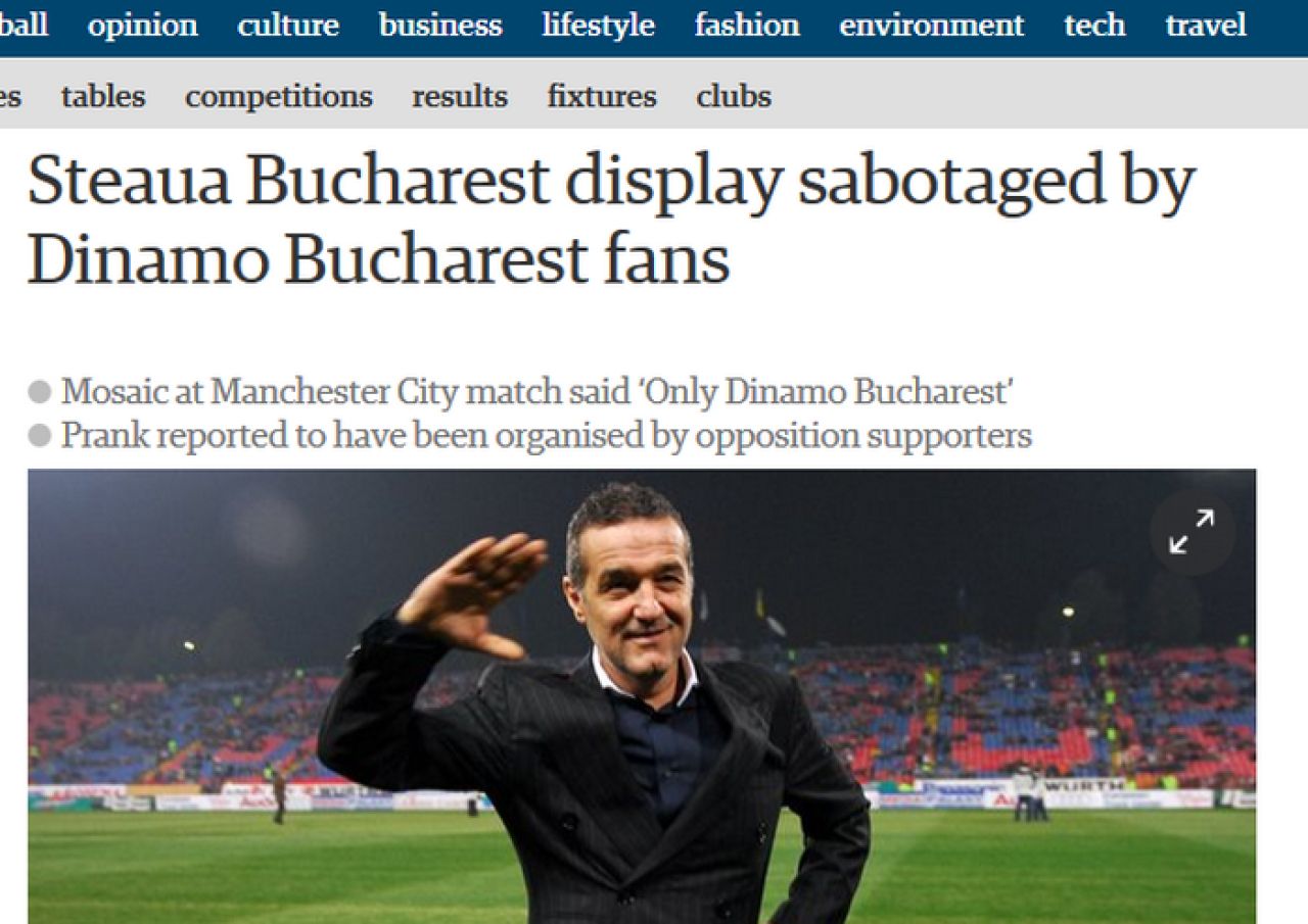 Cele mai importante publicatii din Anglia, Italia si America scriu astazi despre coregrafia umilitoare: