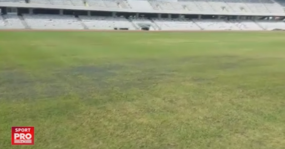 Meciul cu Muntenegru, in pericol sa nu se mai joace pe Cluj Arena: Federatia are deja planul de rezerva! VIDEO: Starea jalnica a gazonului dupa festivalul Untold