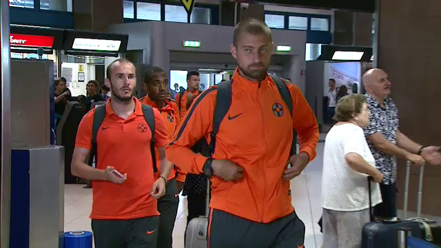FOTO Steaua a plecat spre Manchester: 