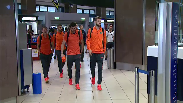 FOTO Steaua a plecat spre Manchester: 