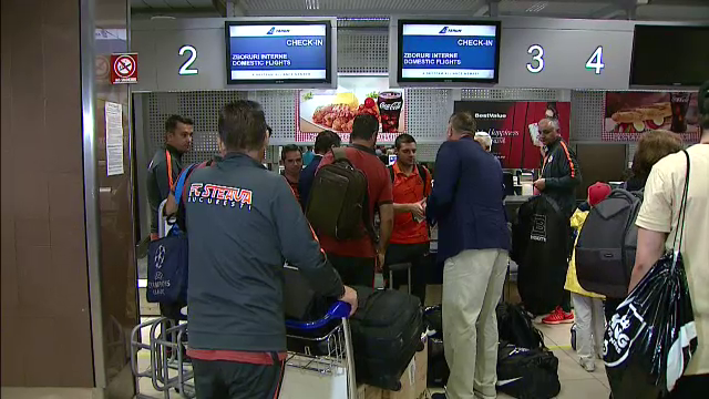 FOTO Steaua a plecat spre Manchester: 