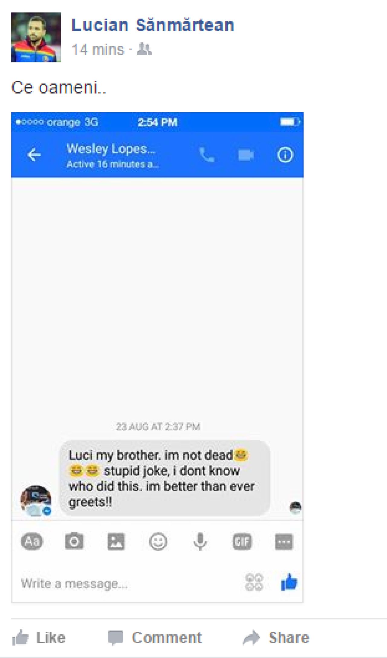 Wesley catalogheaza informatia data de arabi drept