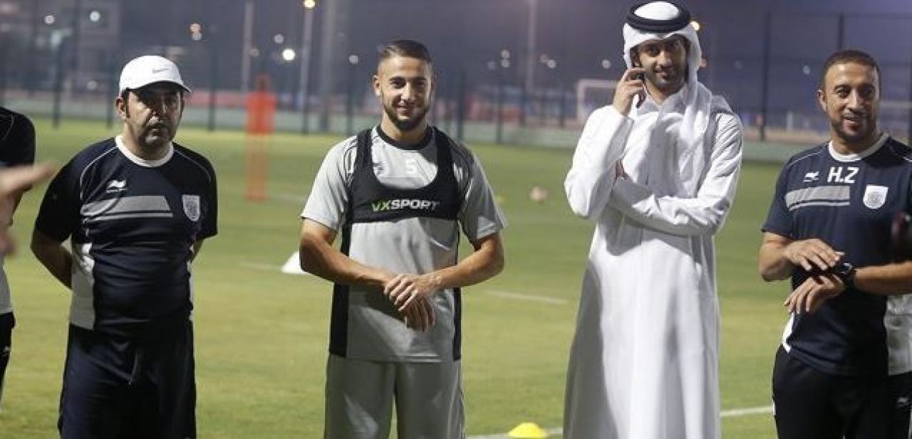 FOTO: Hamroun, primit ca un rege la Al Sadd: