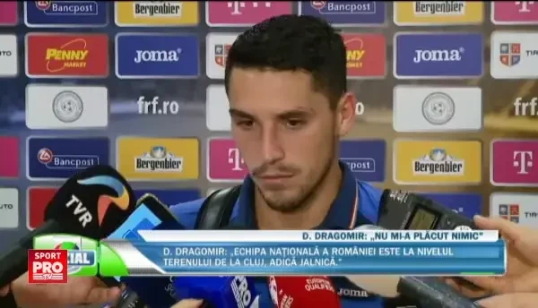 Stanciu: Imi cer scuze fata de coechipieri si suporterilor!