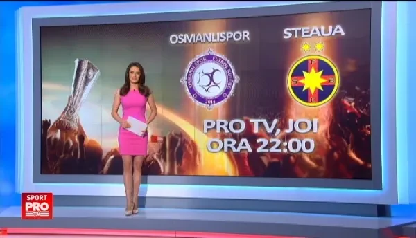Steaua joaca primul meci din grupe in Ankara, joi de la ora 22, in direct la PRO TV. Sper sa nu avem evenimente neplacute VIDEO