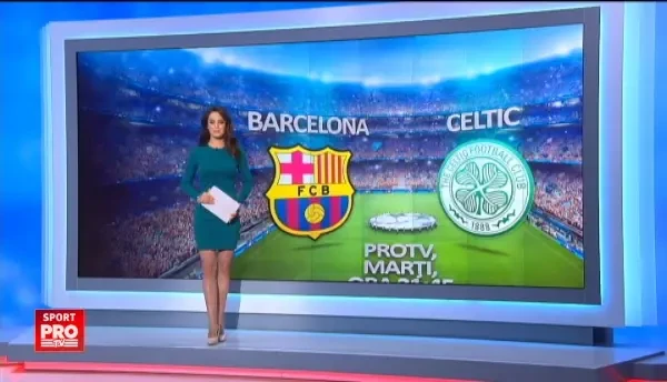 Momentul carierei pentru Hategan! UEFA l-a delegat sa faca ordine pe Camp Nou la Barcelona - Celtic in Champions League, marti, ProTV