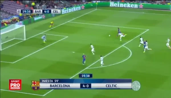 GOOOL Messi | Hat-trick al argentinianului, Barca are 5-0 cu Celtic