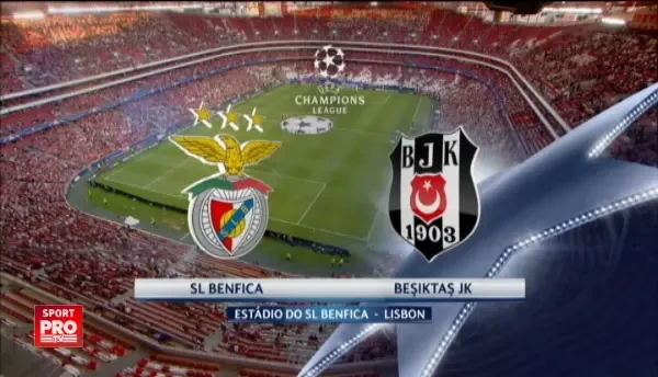 Benfica 1-1 Besiktas | REZUMAT VIDEO