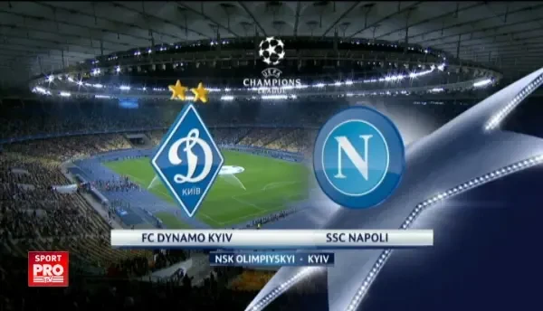 Dinamo Kiev 1-2 Napoli | REZUMAT VIDEO