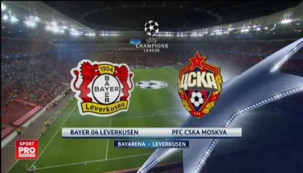 Leverkusen 2-2 CSKA Moscova. Vezi rezumatul VIDEO