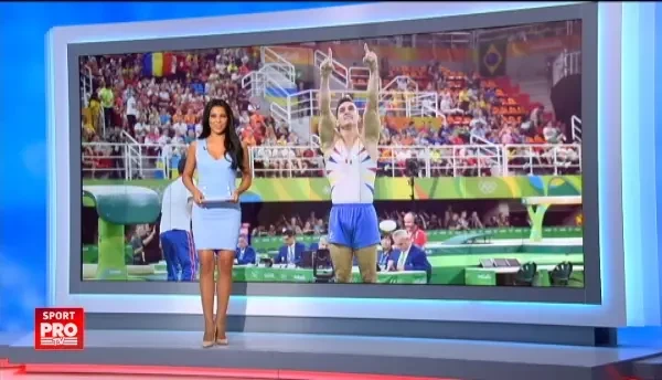 Dragulescu s-a afisat cu un look nou dupa Rio! Frizerul mi-a facut o autostrada aici :)) VIDEO