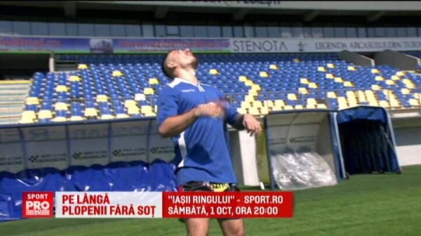 Vikingul Amansio, golgheter in liga a patra! Cand nu se bate in ring inscrie la fel ca Suarez! Gala Iasii ringului pe 1 oct. la Sport.ro!