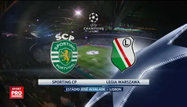 Sporting Lisabona 2-0 Legia Varsovia | Rezumat VIDEO